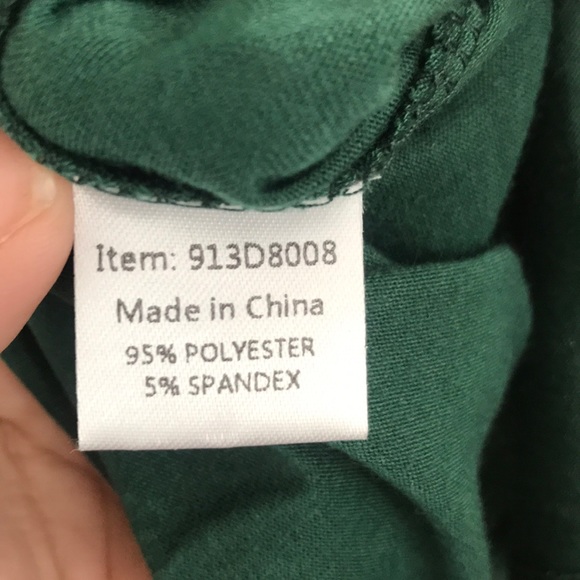 Green long sleeve dress with pockets! - Picture 4 of 4